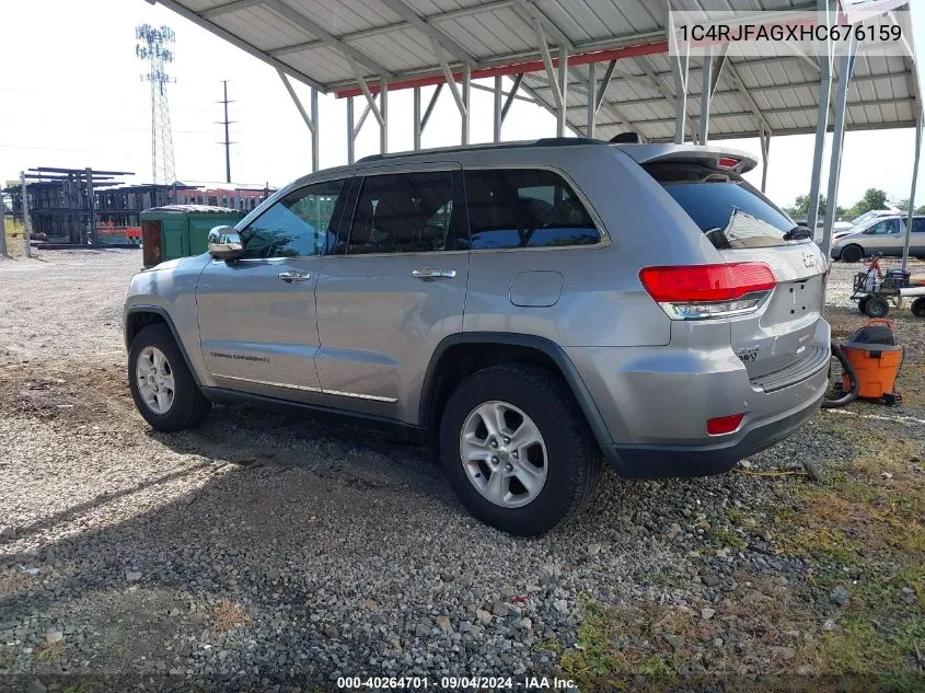 1C4RJFAGXHC676159 2017 Jeep Grand Cherokee Laredo 4X4