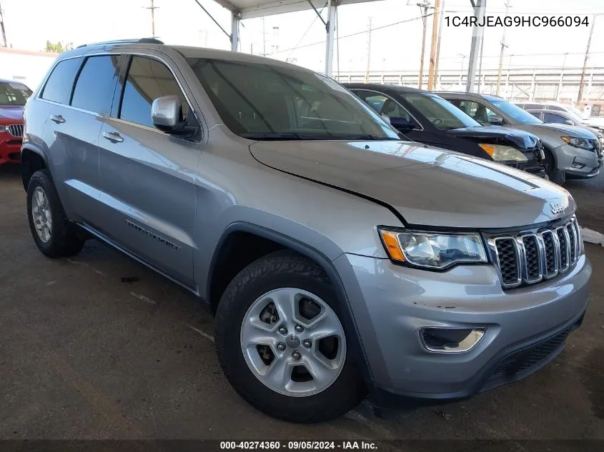 1C4RJEAG9HC966094 2017 Jeep Grand Cherokee Laredo