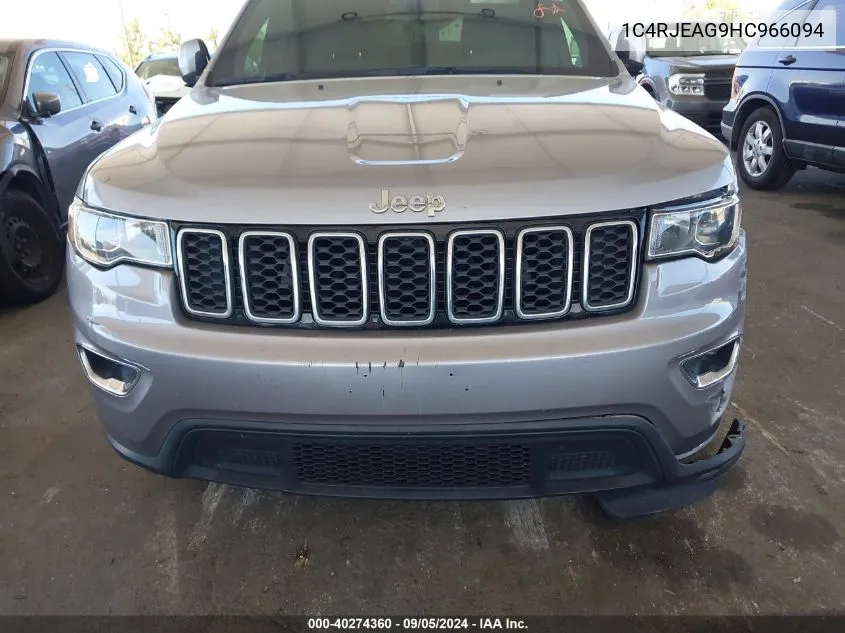 2017 Jeep Grand Cherokee Laredo VIN: 1C4RJEAG9HC966094 Lot: 40274360