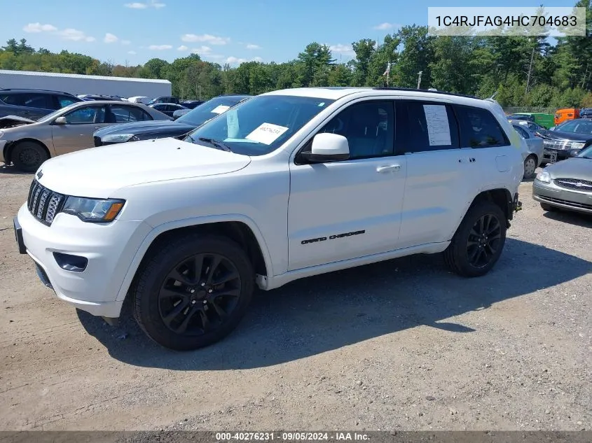 1C4RJFAG4HC704683 2017 Jeep Grand Cherokee Altitude 4X4