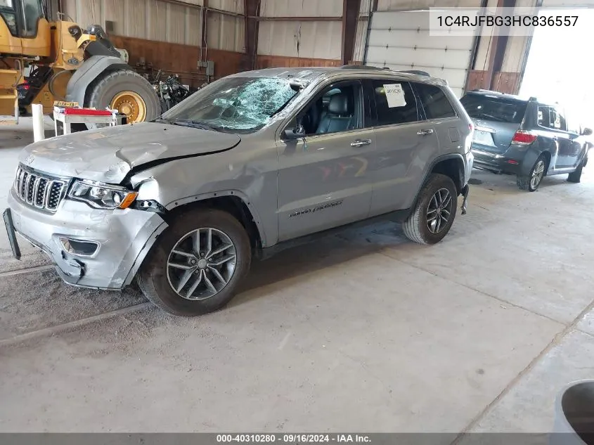 1C4RJFBG3HC836557 2017 Jeep Grand Cherokee Limited 4X4