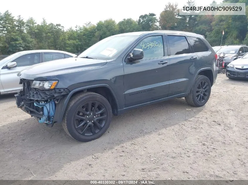 2017 Jeep Grand Cherokee Altitude 4X4 VIN: 1C4RJFAG0HC909529 Lot: 40330302