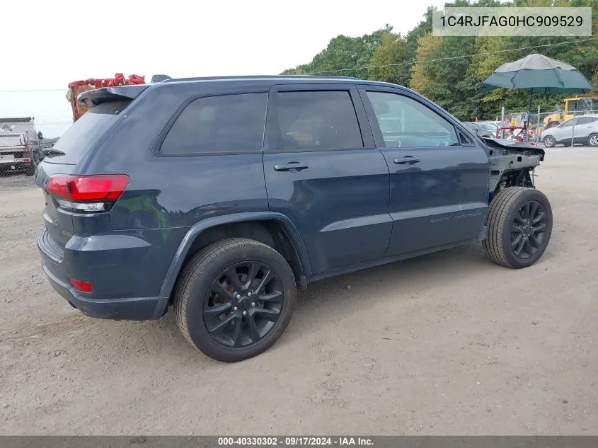 1C4RJFAG0HC909529 2017 Jeep Grand Cherokee Altitude 4X4