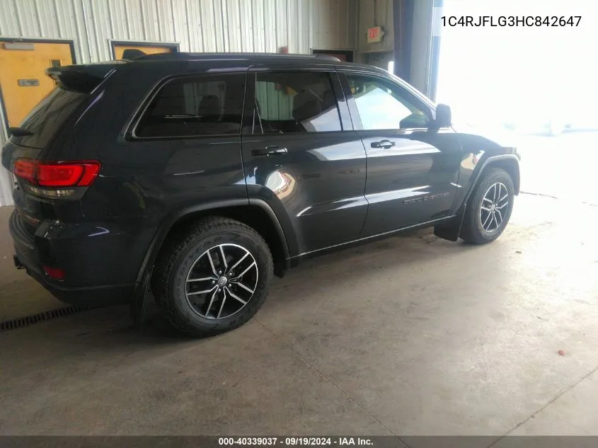 1C4RJFLG3HC842647 2017 Jeep Grand Cherokee Trailhawk 4X4