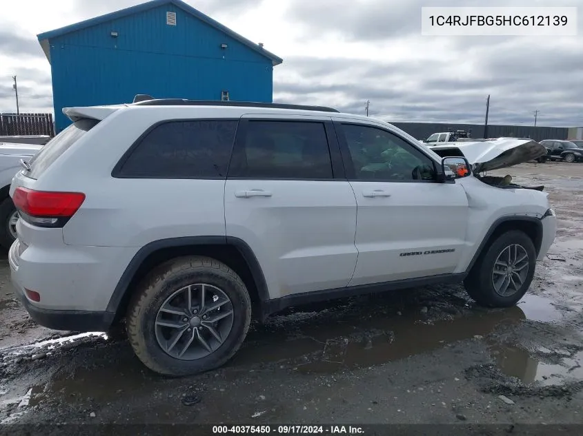 1C4RJFBG5HC612139 2017 Jeep Grand Cherokee Limited