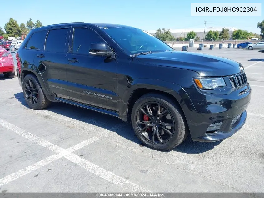 2017 Jeep Grand Cherokee Srt 4X4 VIN: 1C4RJFDJ8HC902304 Lot: 40382844