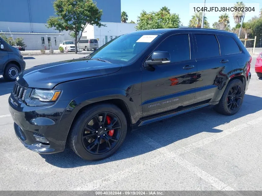 1C4RJFDJ8HC902304 2017 Jeep Grand Cherokee Srt 4X4