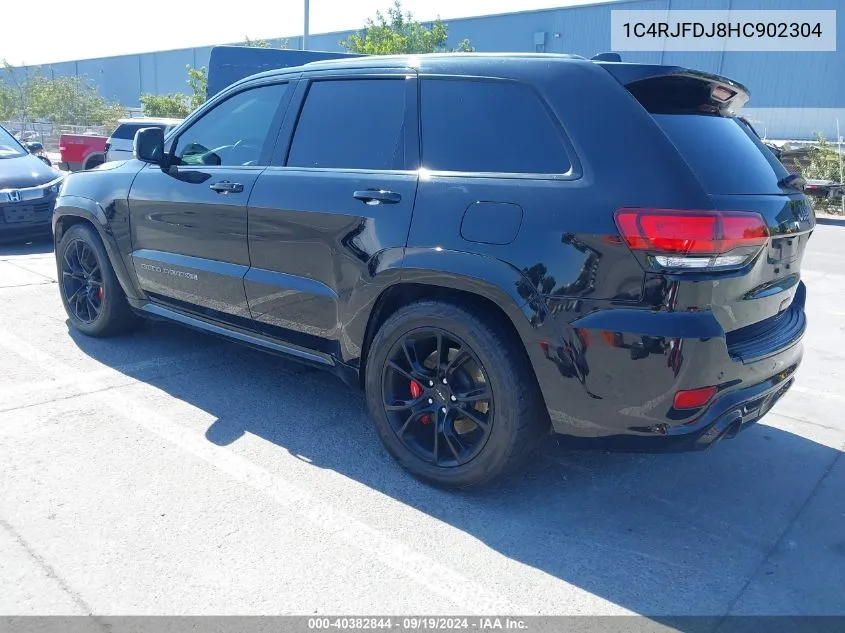 1C4RJFDJ8HC902304 2017 Jeep Grand Cherokee Srt 4X4