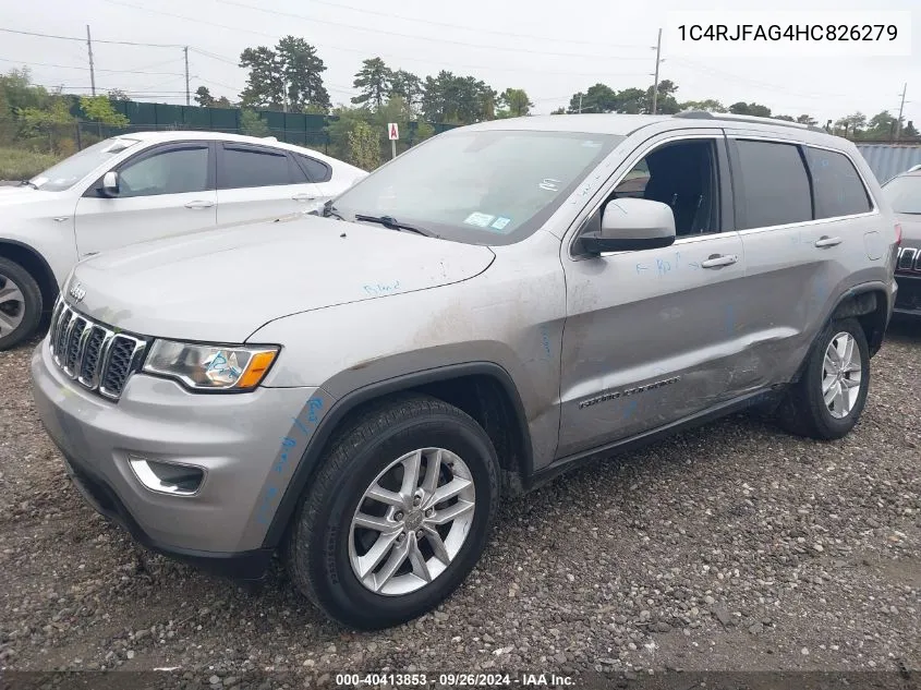 2017 Jeep Grand Cherokee Laredo VIN: 1C4RJFAG4HC826279 Lot: 40413853