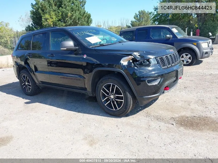 2017 Jeep Grand Cherokee Trailhawk 4X4 VIN: 1C4RJFLG6HC844425 Lot: 40437515