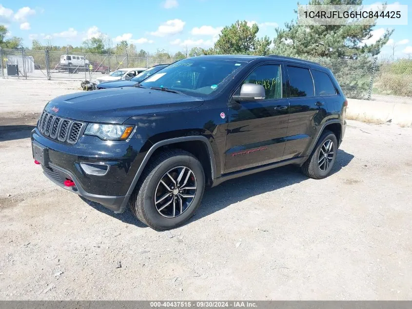 2017 Jeep Grand Cherokee Trailhawk 4X4 VIN: 1C4RJFLG6HC844425 Lot: 40437515