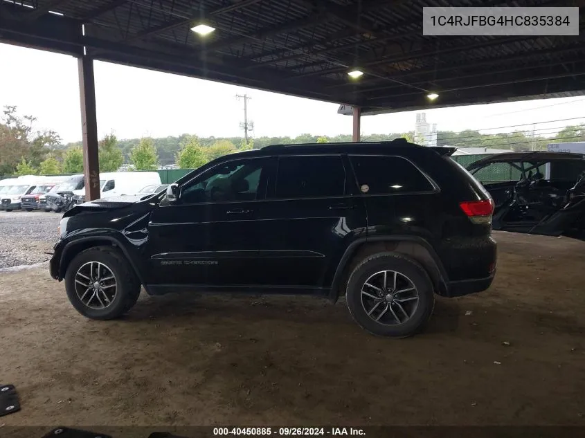 2017 Jeep Grand Cherokee Limited 4X4 VIN: 1C4RJFBG4HC835384 Lot: 40450885