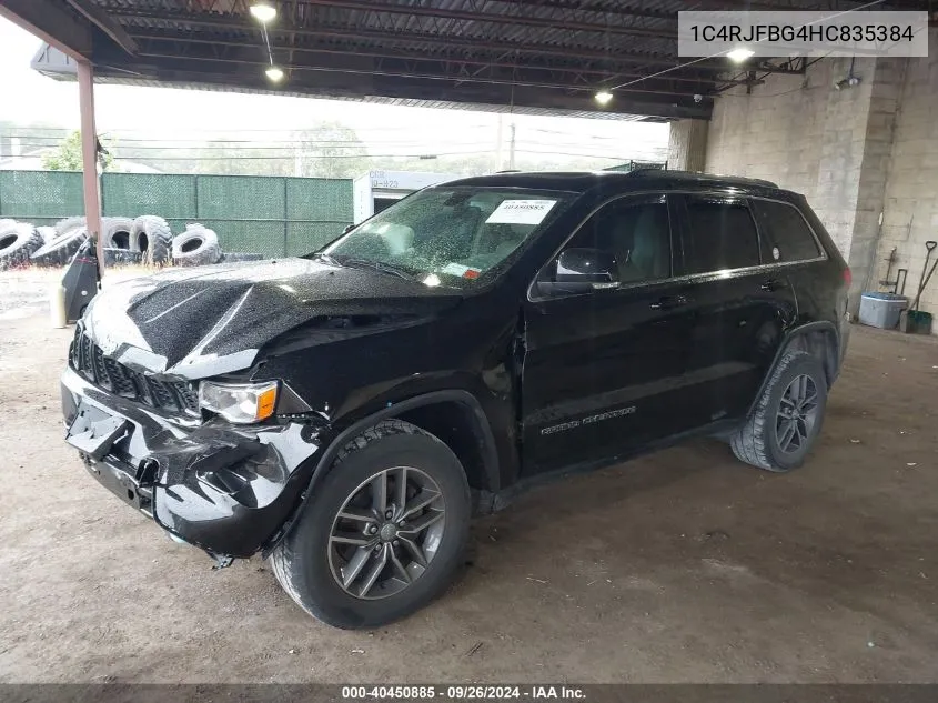 1C4RJFBG4HC835384 2017 Jeep Grand Cherokee Limited 4X4