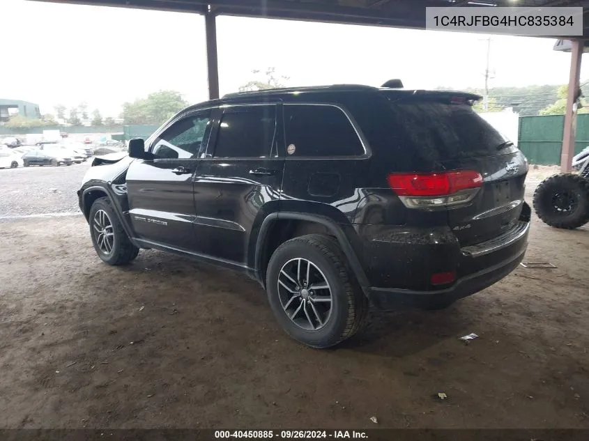 1C4RJFBG4HC835384 2017 Jeep Grand Cherokee Limited 4X4