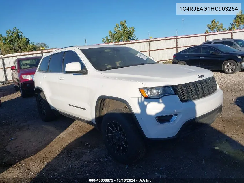 2017 Jeep Grand Cherokee Laredo 4X2 VIN: 1C4RJEAG1HC903264 Lot: 40606675