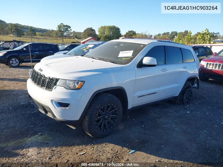 2017 Jeep Grand Cherokee Laredo 4X2 VIN: 1C4RJEAG1HC903264 Lot: 40606675