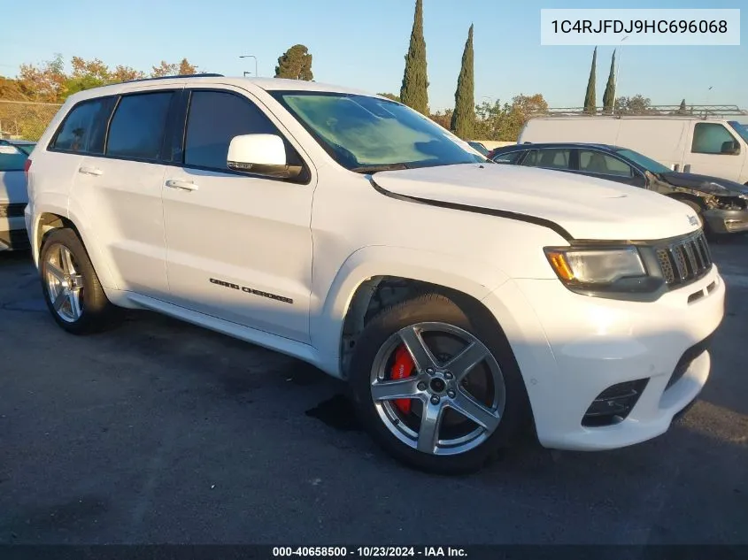 2017 Jeep Grand Cherokee Srt 4X4 VIN: 1C4RJFDJ9HC696068 Lot: 40658500