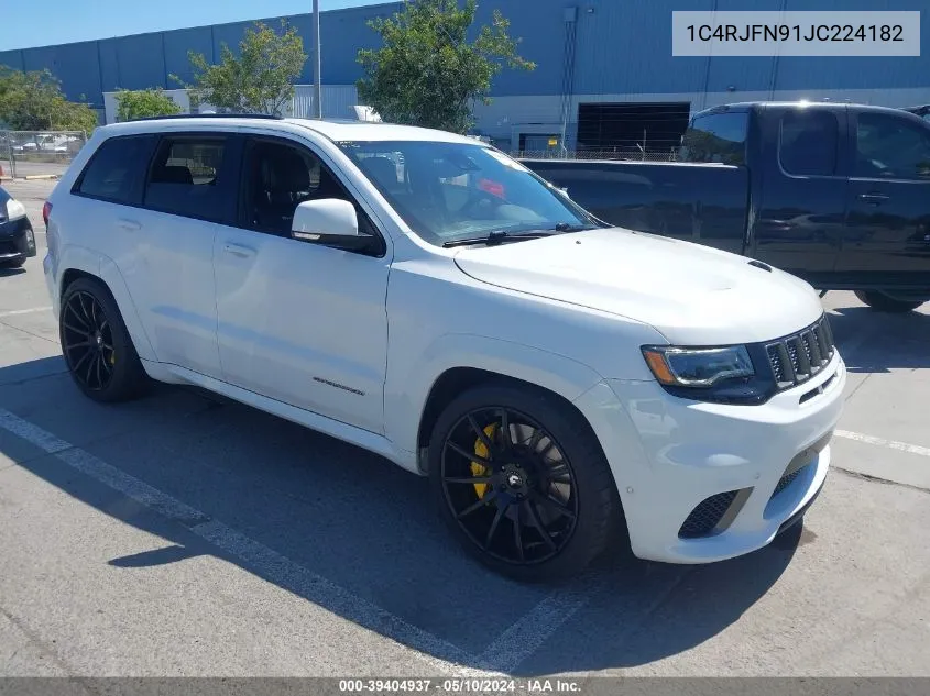 1C4RJFN91JC224182 2018 Jeep Grand Cherokee Trackhawk 4X4