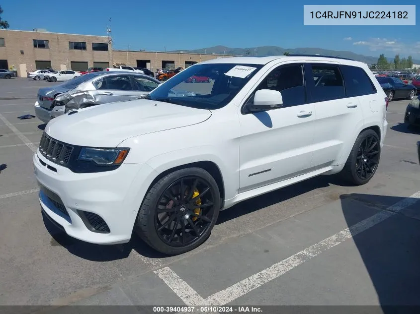 2018 Jeep Grand Cherokee Trackhawk 4X4 VIN: 1C4RJFN91JC224182 Lot: 39404937