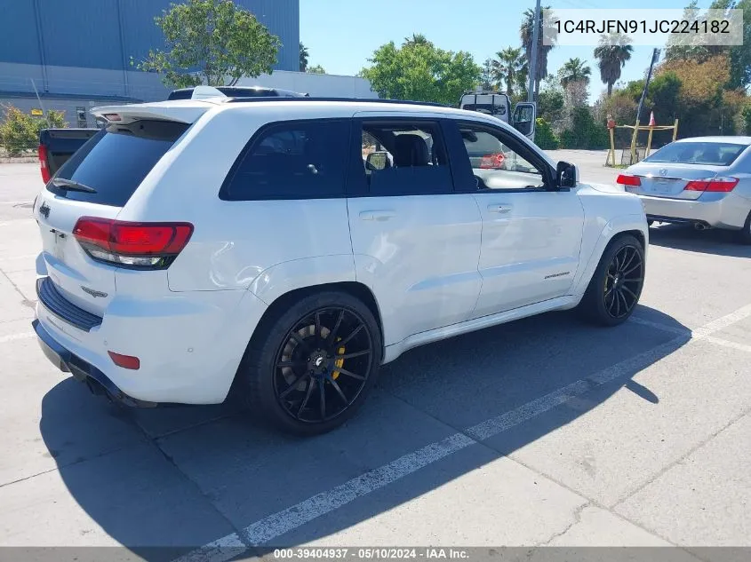 2018 Jeep Grand Cherokee Trackhawk 4X4 VIN: 1C4RJFN91JC224182 Lot: 39404937