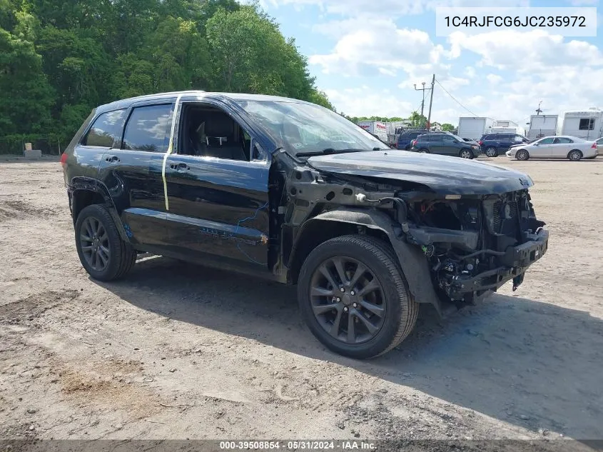 2018 Jeep Grand Cherokee High Altitude 4X4 VIN: 1C4RJFCG6JC235972 Lot: 39508854