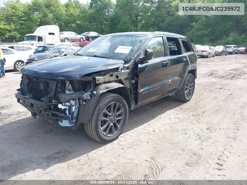 2018 Jeep Grand Cherokee High Altitude 4X4 VIN: 1C4RJFCG6JC235972 Lot: 39508854