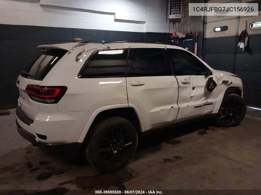 1C4RJFBG7JC156926 2018 Jeep Grand Cherokee Sterling Edition 4X4