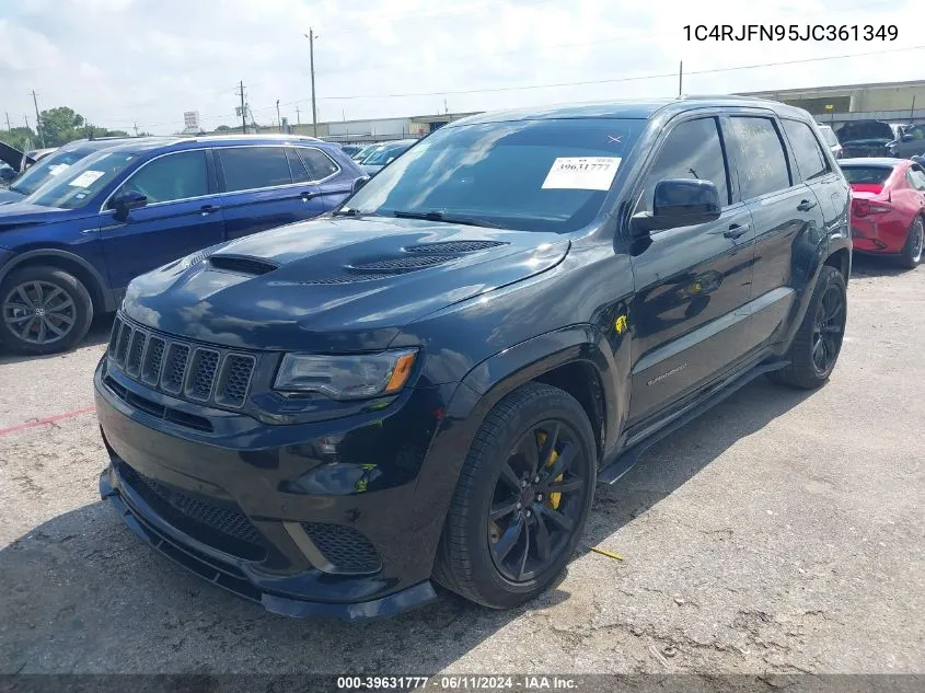 1C4RJFN95JC361349 2018 Jeep Grand Cherokee Trackhawk 4X4