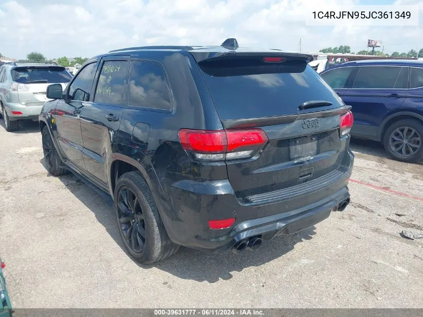 1C4RJFN95JC361349 2018 Jeep Grand Cherokee Trackhawk 4X4