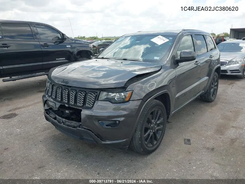 1C4RJEAG2JC380620 2018 Jeep Grand Cherokee Altitude 4X2