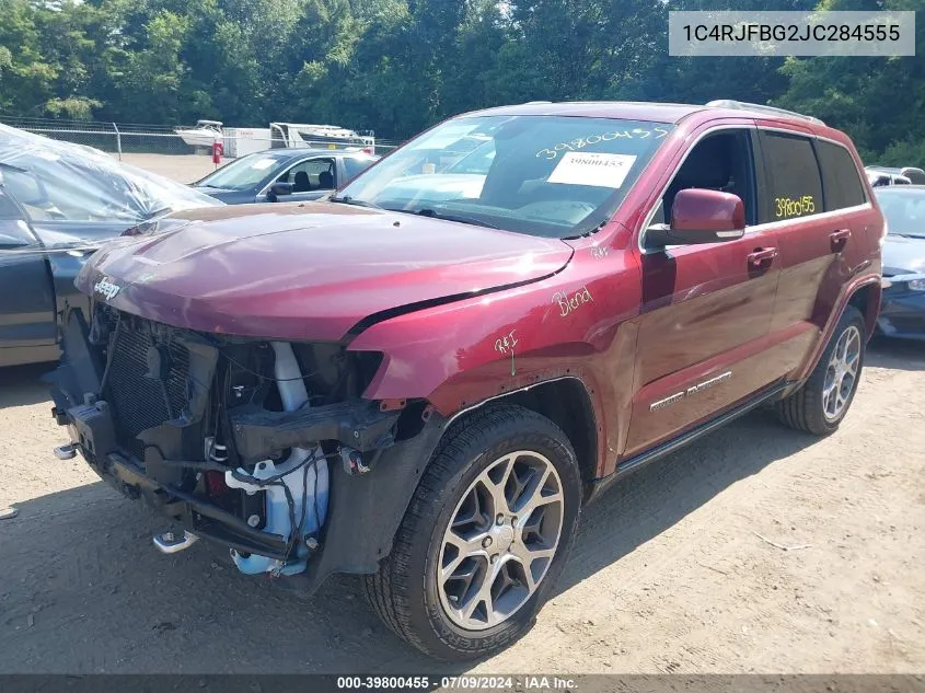 1C4RJFBG2JC284555 2018 Jeep Grand Cherokee Sterling Edition 4X4