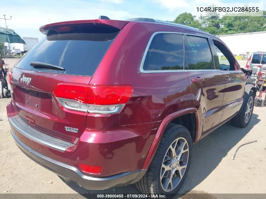 1C4RJFBG2JC284555 2018 Jeep Grand Cherokee Sterling Edition 4X4