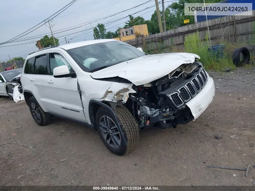 2018 Jeep Grand Cherokee Laredo VIN: 1C4RJFAG9JC424263 Lot: 39849640