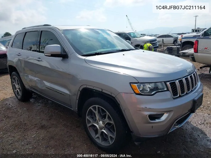 1C4RJFBG7JC211164 2018 Jeep Grand Cherokee Sterling Edition 4X4