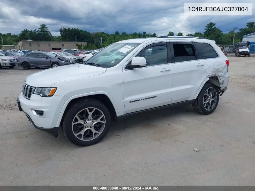 2018 Jeep Grand Cherokee Sterling Edition 4X4 VIN: 1C4RJFBG6JC327004 Lot: 40039848