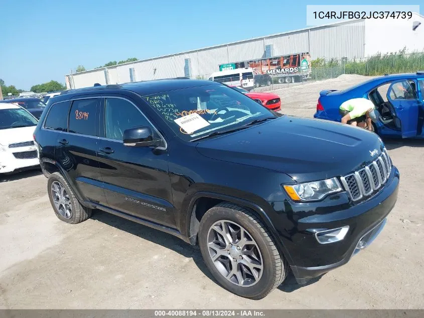 1C4RJFBG2JC374739 2018 Jeep Grand Cherokee Limited