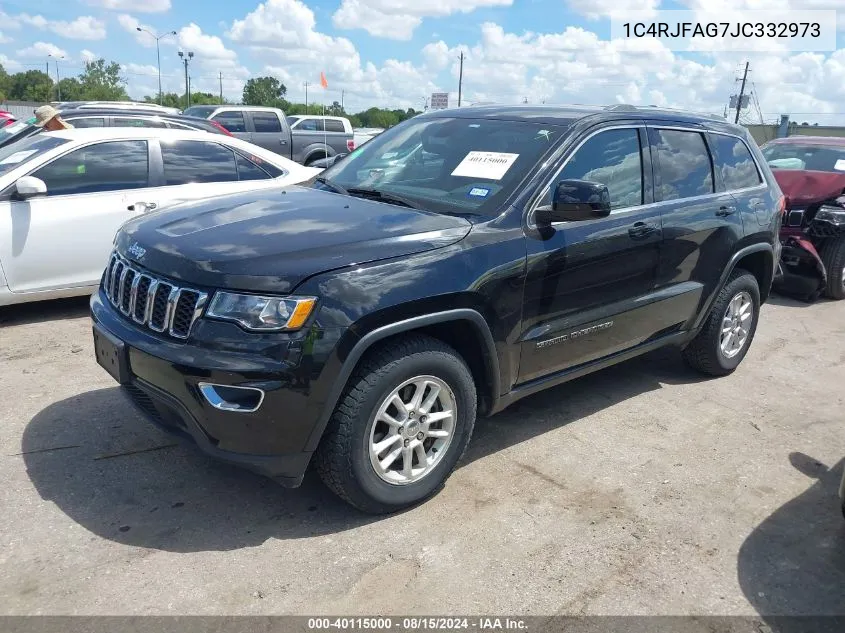 1C4RJFAG7JC332973 2018 Jeep Grand Cherokee Laredo E 4X4