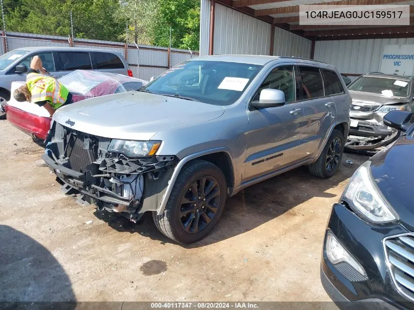 1C4RJEAG0JC159517 2018 Jeep Grand Cherokee Laredo