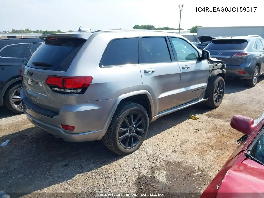 2018 Jeep Grand Cherokee Laredo VIN: 1C4RJEAG0JC159517 Lot: 40117347