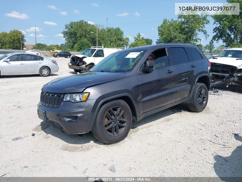 2018 Jeep Grand Cherokee Limited VIN: 1C4RJFBG9JC397077 Lot: 40150321