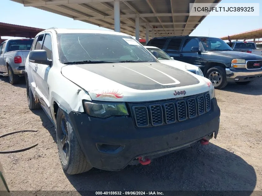 2018 Jeep Grand Cherokee Trailhawk 4X4 VIN: 1C4RJFLT1JC389325 Lot: 40159532