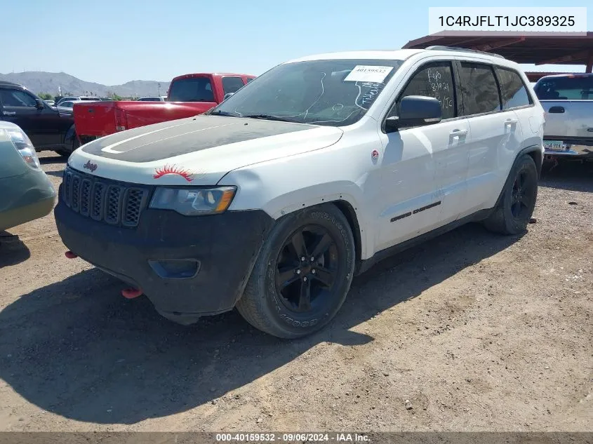 2018 Jeep Grand Cherokee Trailhawk 4X4 VIN: 1C4RJFLT1JC389325 Lot: 40159532