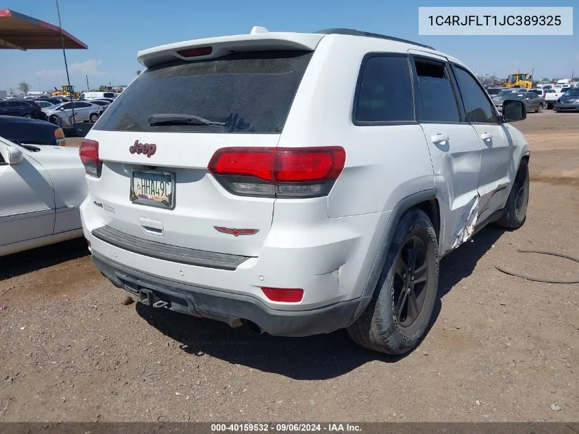 2018 Jeep Grand Cherokee Trailhawk 4X4 VIN: 1C4RJFLT1JC389325 Lot: 40159532