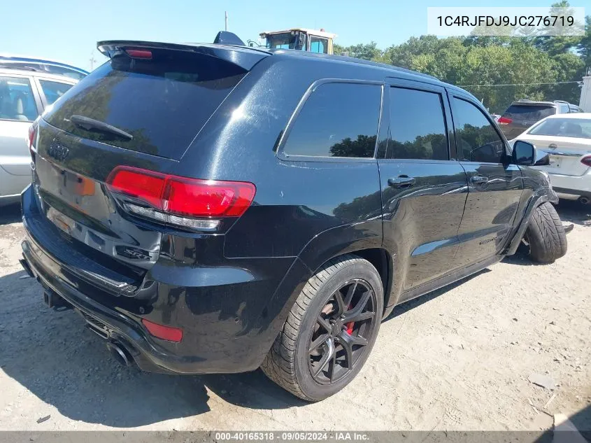 2018 Jeep Grand Cherokee Srt VIN: 1C4RJFDJ9JC276719 Lot: 40165318