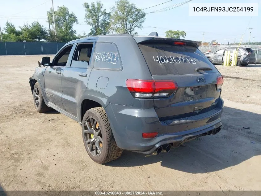 2018 Jeep Grand Cherokee Trackhawk 4X4 VIN: 1C4RJFN93JC254199 Lot: 40216043