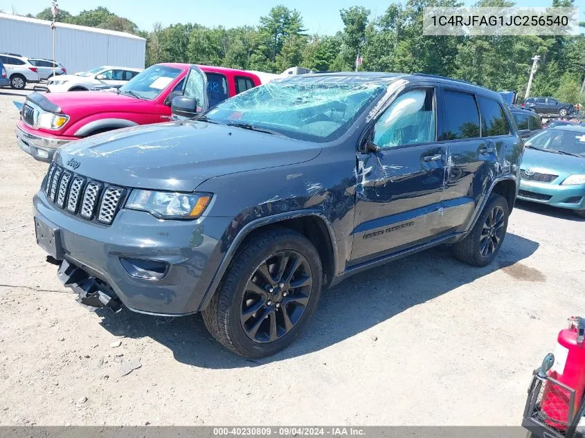 2018 Jeep Grand Cherokee Altitude 4X4 VIN: 1C4RJFAG1JC256540 Lot: 40230809