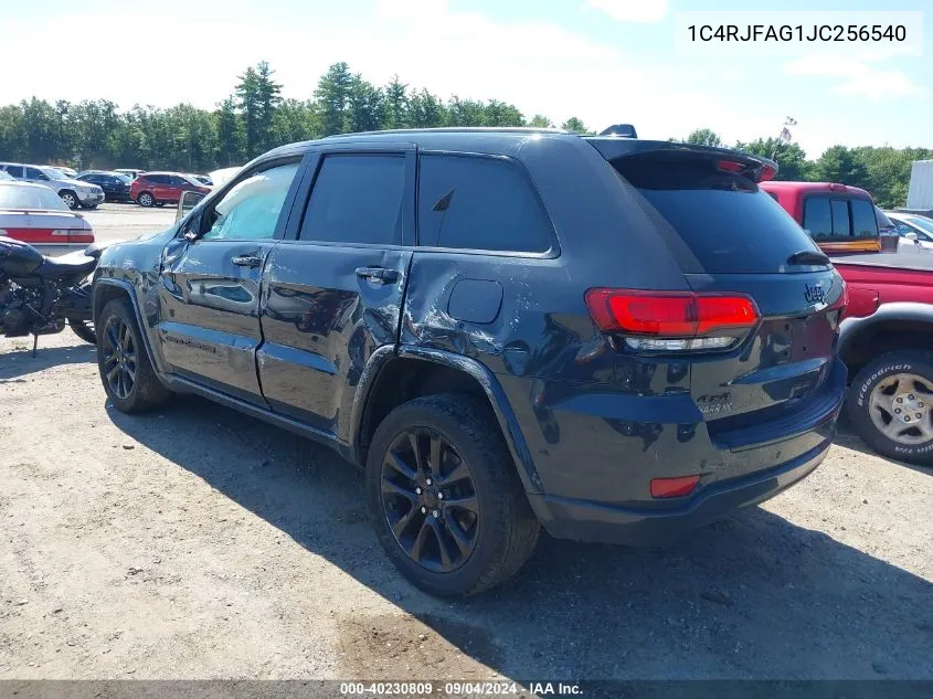 2018 Jeep Grand Cherokee Altitude 4X4 VIN: 1C4RJFAG1JC256540 Lot: 40230809