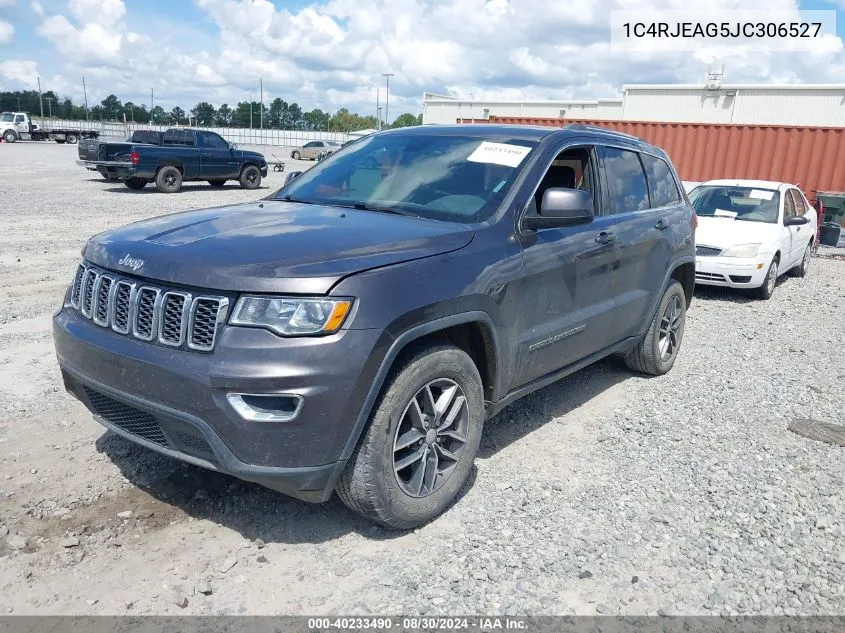 2018 Jeep Grand Cherokee Laredo E 4X2 VIN: 1C4RJEAG5JC306527 Lot: 40233490