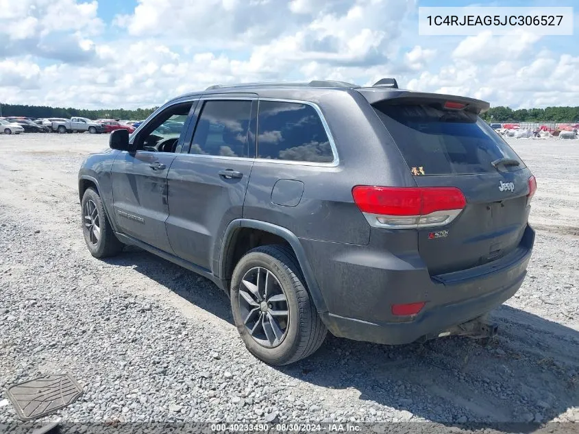 2018 Jeep Grand Cherokee Laredo E 4X2 VIN: 1C4RJEAG5JC306527 Lot: 40233490