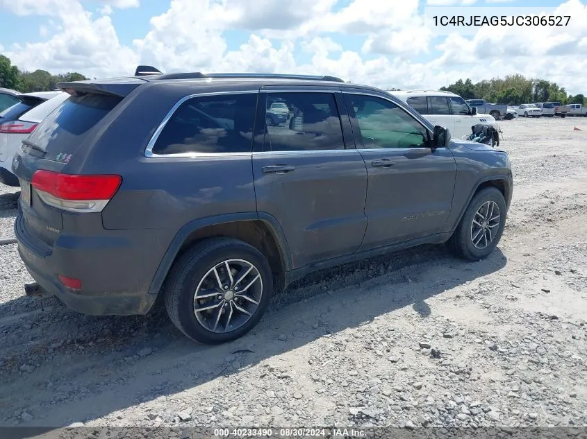 2018 Jeep Grand Cherokee Laredo E 4X2 VIN: 1C4RJEAG5JC306527 Lot: 40233490